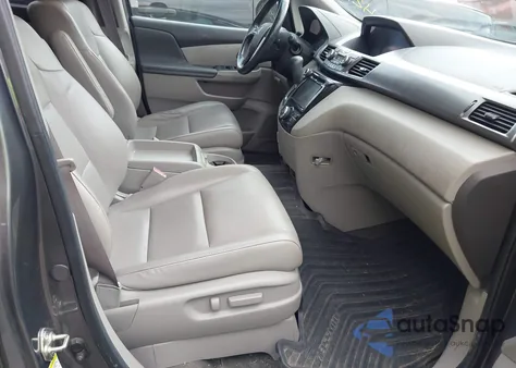 2014 Honda Odyssey Ex-L из США, поврежденный, VIN 5FNRL5H66EB027863